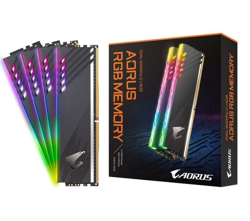 GIGABYTE Gaming Memory 16GB (2x8GB) DDR4 3600MHz C18 1.2V XMP 2.0 Dual